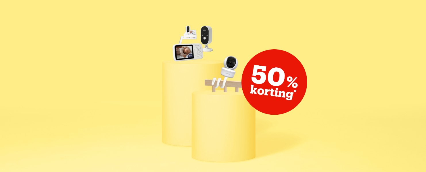 50% korting op houder