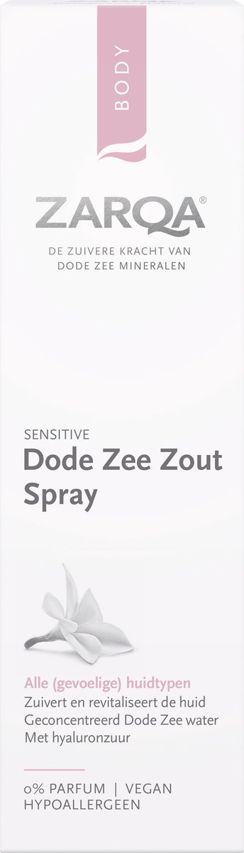 Bol.com ZARQA Dode Zee Zout Spray - 200 ml - Zuivert en revitaliseert de huid aanbieding