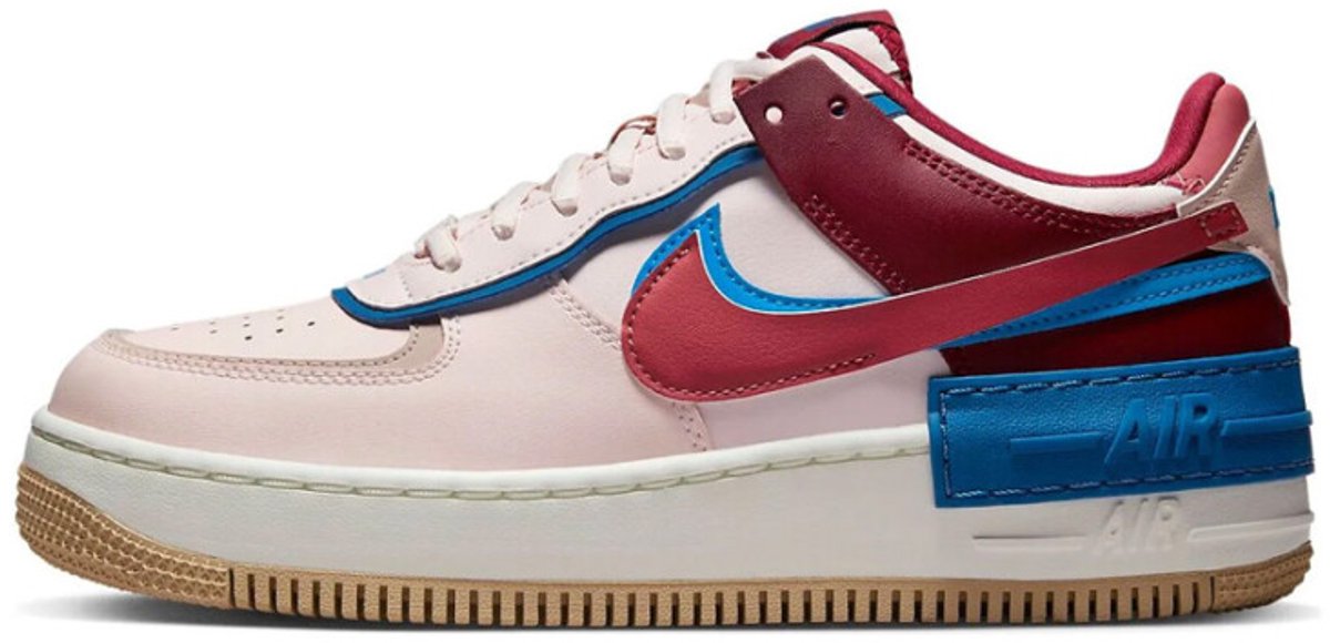 Nike Air Force 1 Shadow- Sneakers Dames Bordeaux