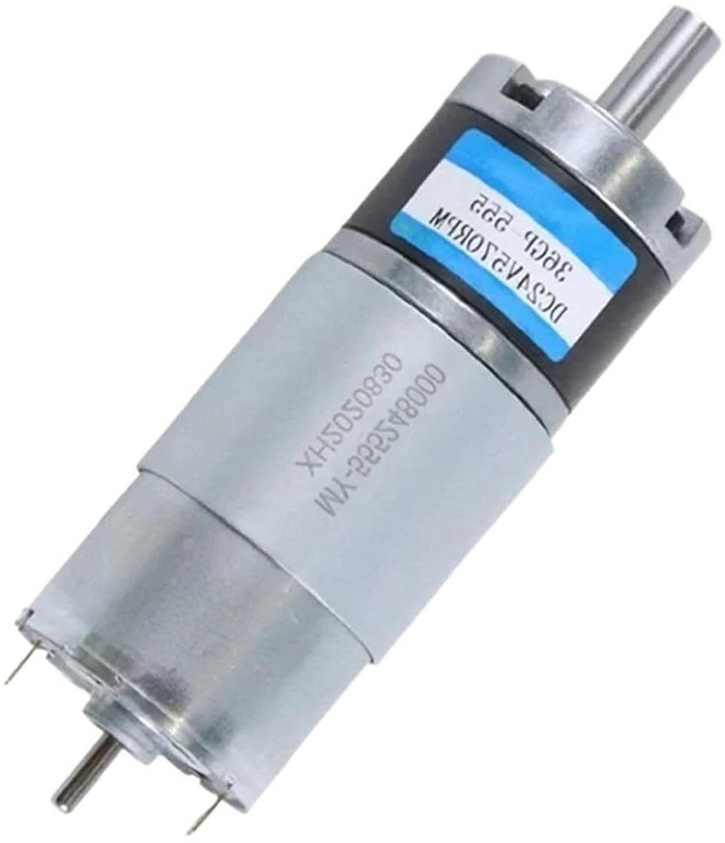 DC Aandrijfmotor - Elektromotor Reductiemotor - Apparaten Aandrijven - Hoog Koppel - 100 kg - Metaal