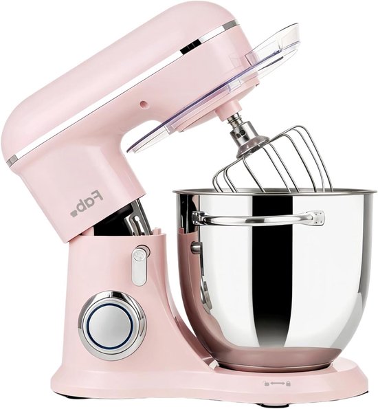 Keukenmachine - Kneedmachine deegmachine - Thuis bakken - 10 snelheden - 6 liter kom - Roze — afbeelding 2