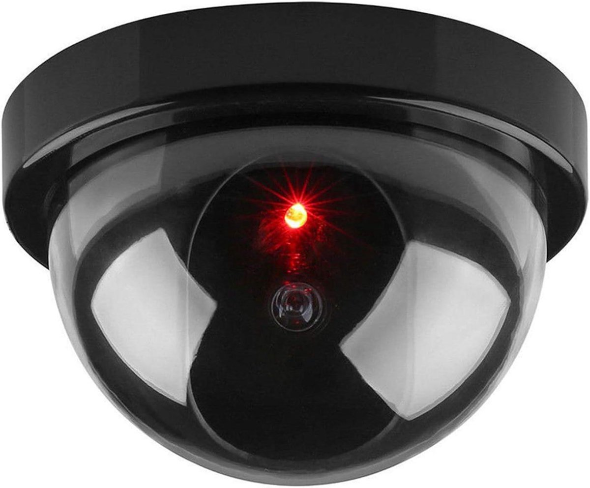 Dummy Beveiligingscamera - Nep Camera Afschrikcamera - Diefstal Afschrikken - Knipperend Rood LED - 11.5 x 7.2 x 7.2 cm