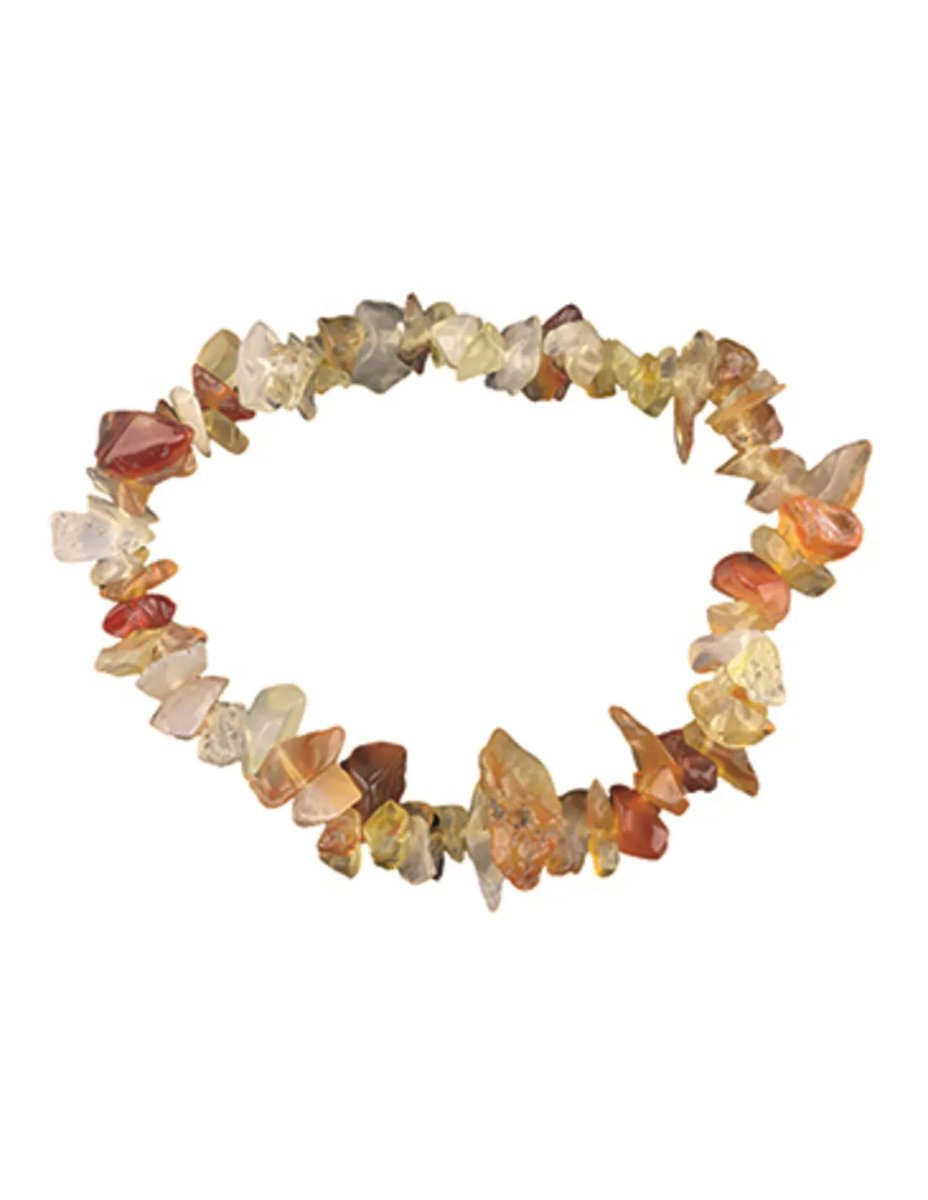 Carneool kinder armbandje split