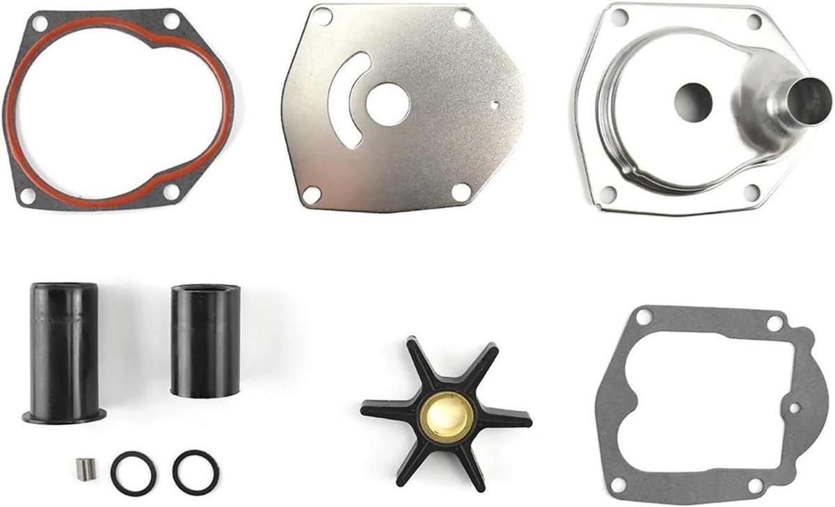 Reparatieset Waterpomp - Impeller Kit Bootmotor - Motor Onderhoud - Roestvrij Staal - 30-50 PK - Niet gespecificeerd