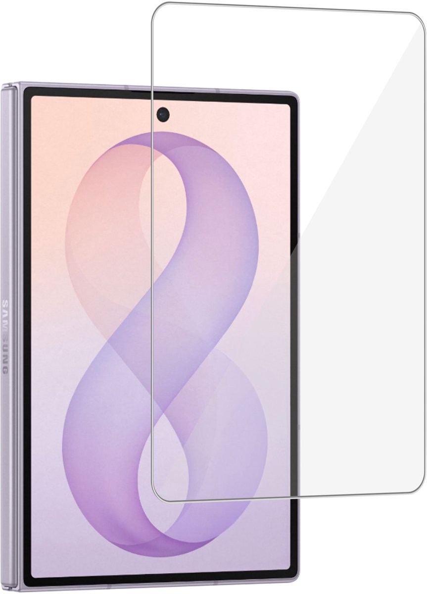 Screenprotector geschikt voor Samsung Galaxy Z Fold 8 - Volledige Dekking - Gehard Glas geschikt voor Samsung Galaxy Z Fold 8
