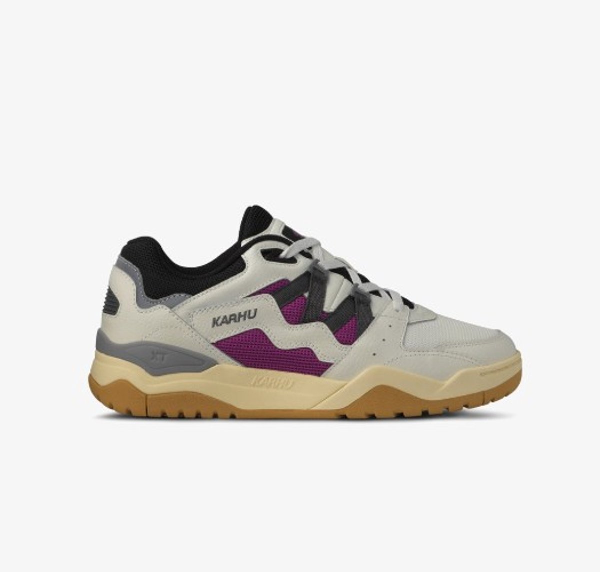 Karhu Fusion XT Bright White/Turbulence – Sneakers – Wit/Grijs – Maat 39.5