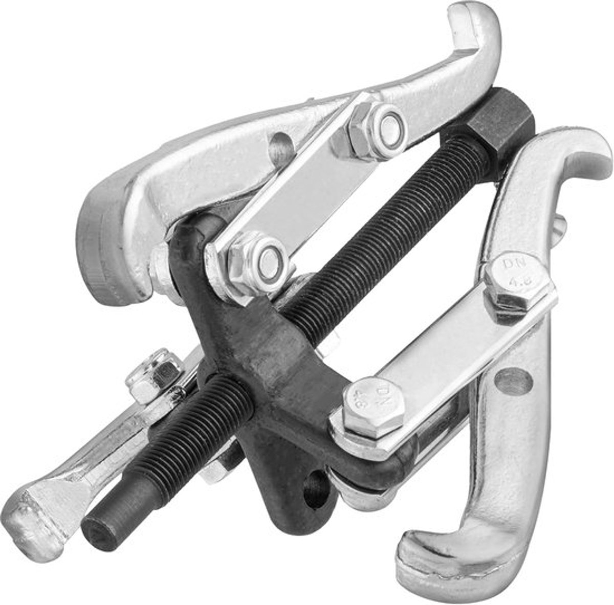 SnelShoppen - 3 Arm Gear Puller - Heavy Duty Gear Trekker voor Pulley, Flywheel en Remschijf - CR-V Staal Trekkerset met Omkeerbare Klemmen