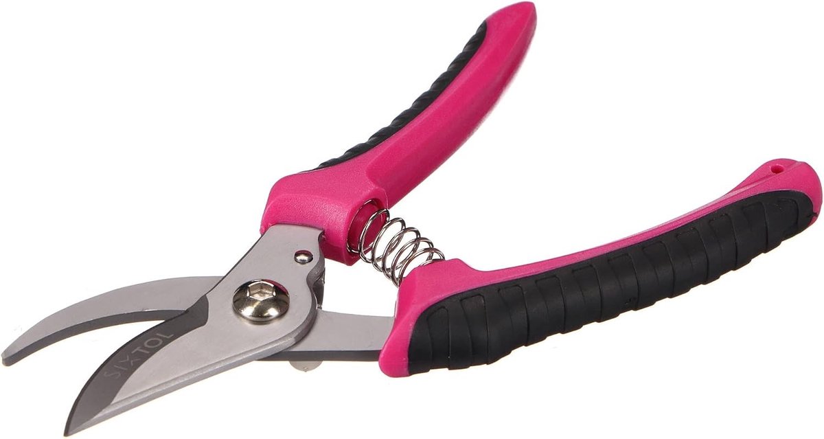 Snoeischaar - Roze - 20 cm - Roestvrij Staal - Voor Tuinieren