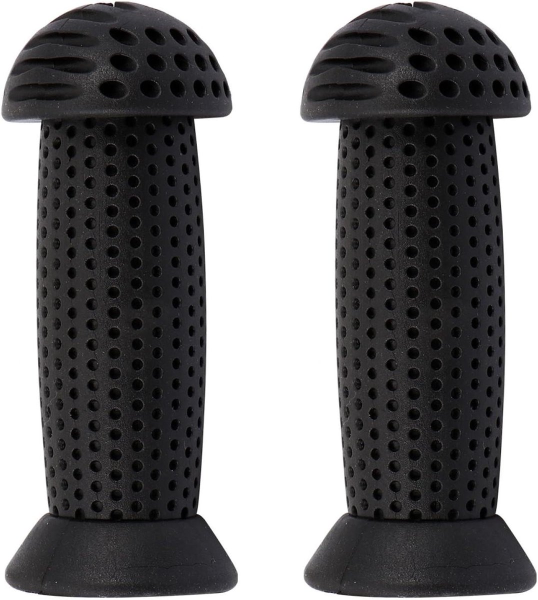 Kinderfiets Handvatten - Stuurgrepen Kinderfiets - Veilig Fietsen - Antislip Gel - 10 cm - Zwart