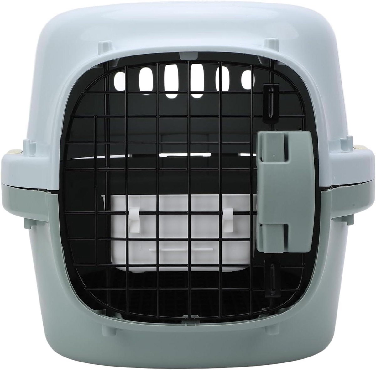 Honden Bench - Reismand Dier - Veilig Vervoer - 4 Zijden Ventilatie - Groot - Zwart