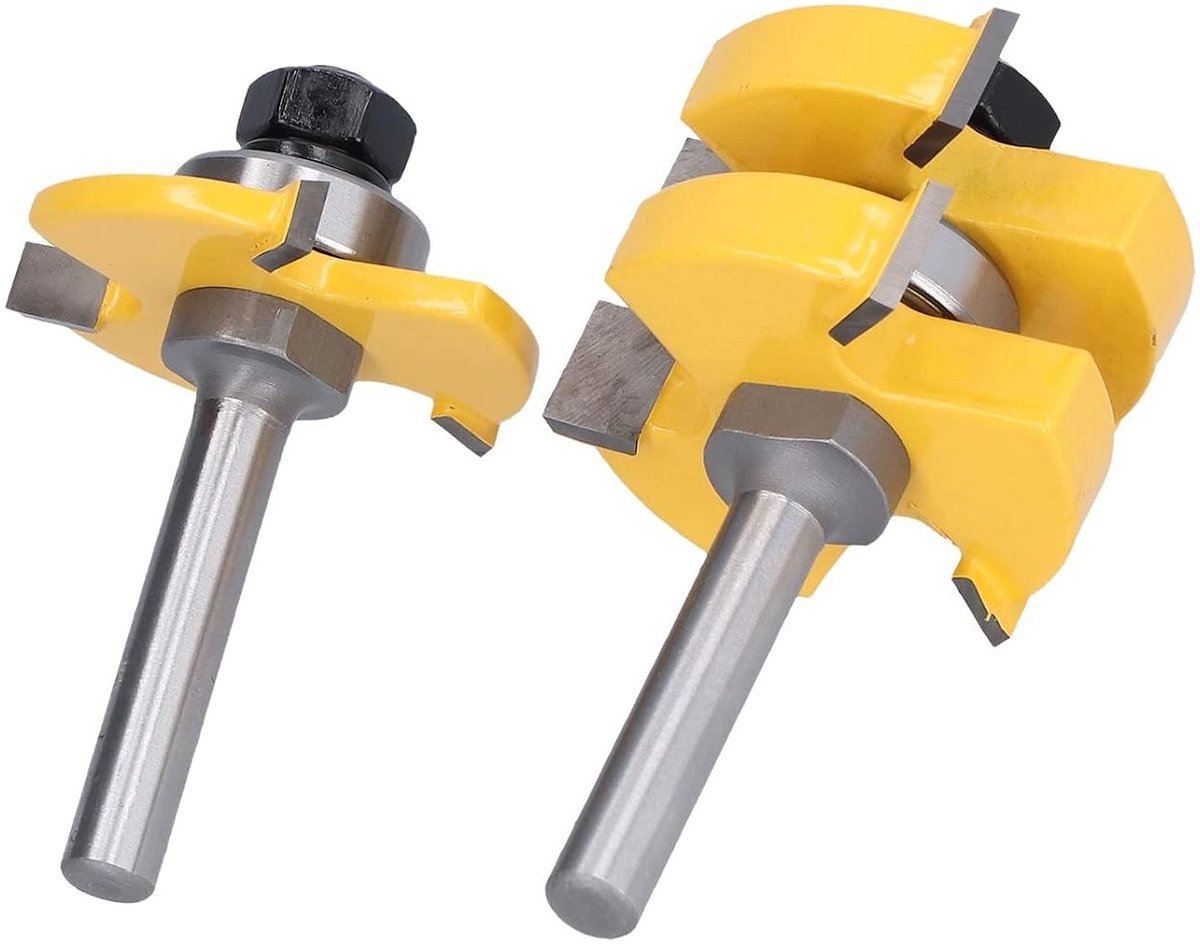 Professionele Frees voor Tongue Groove, Ideaal voor Houtbewerking en Creatieve Projecten met Precisie en Kwaliteit