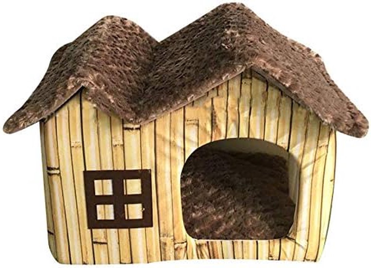 Hondenkooi - Puppy nest kattenhok - Veilige rustplek - Opvouwbaar ontwerp - 1 Gram - Style 3