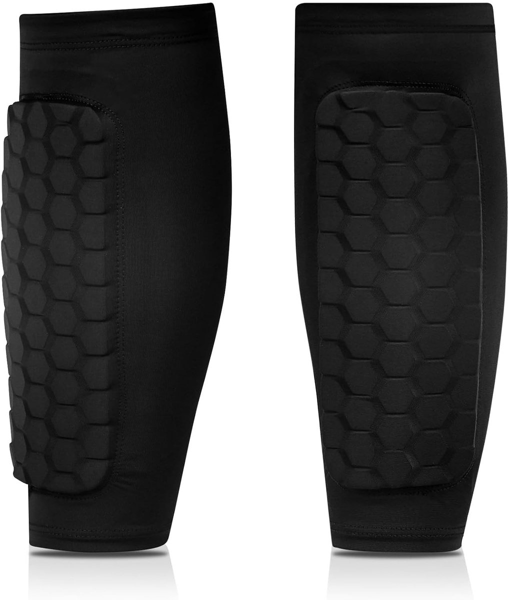 Voetbalscheenbeschermers voor Kinderen, Ademend en Antislip Ontworpen voor Groeiende Sporters, Lichtgewicht en Comfortabel (72g/Paar)