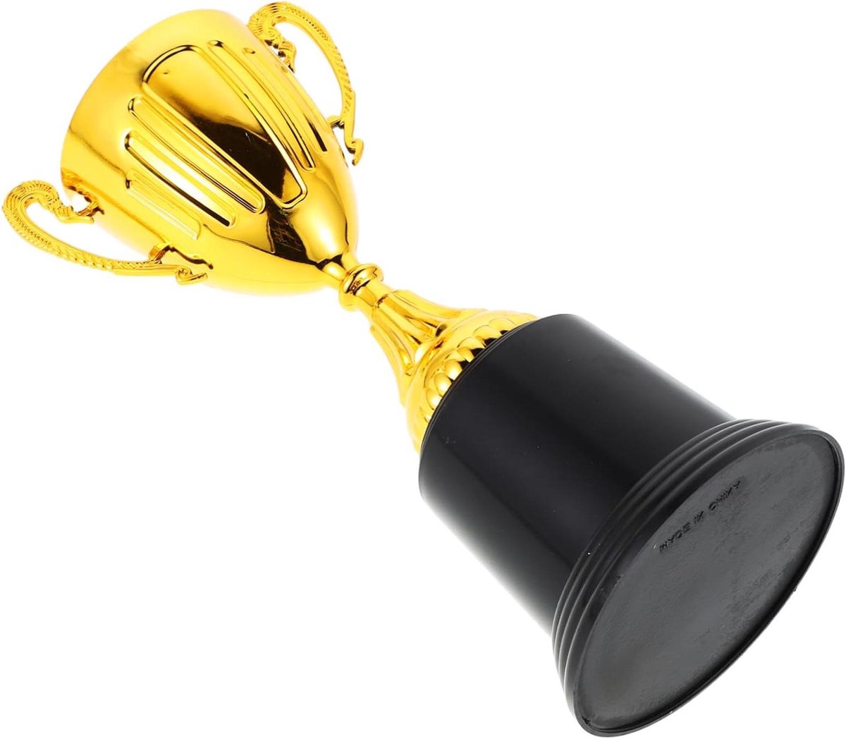 Plastic Beloning Trofee - Mini Trofee Deelname Beker - Wedstrijden Prijsuitreiking - Draagbaar Compact Formaat