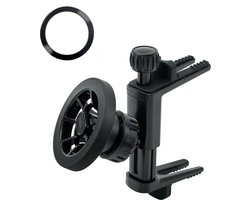 Phreeze MBH03 - Autohouder geschikt voor MagSafe - Telefoonhouder Auto Ventilatie - Telefoonhouders Auto Magnetisch - GSM Houder Auto - Autohouder Telefoon - Geschikt voor Mercedes & Ronde Ventilatierooster