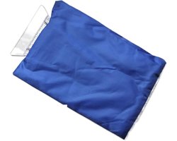 IJskrabber met Handschoen - Sneeuwborstel Auto - Auto Ontdooien - Waterdichte Stof - 26.7 x 16.7 cm - Blauw