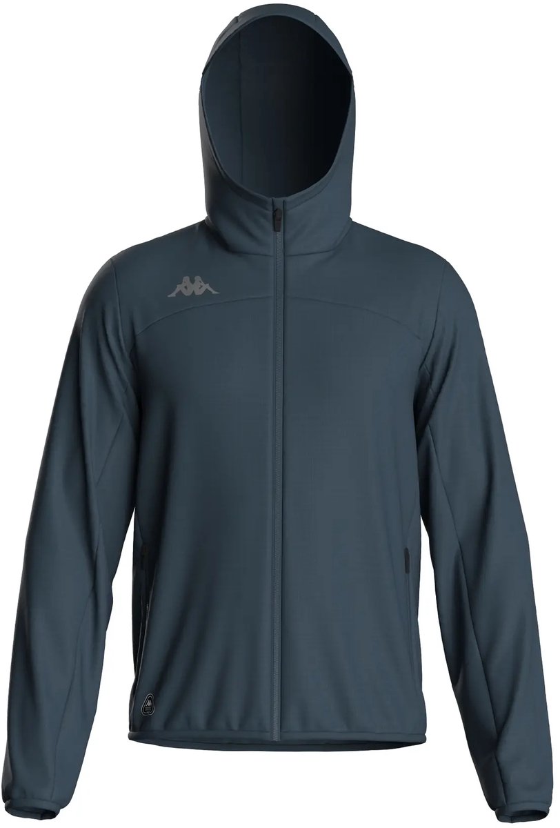 Hooded jacket Kappa Itfin Pro Blauw