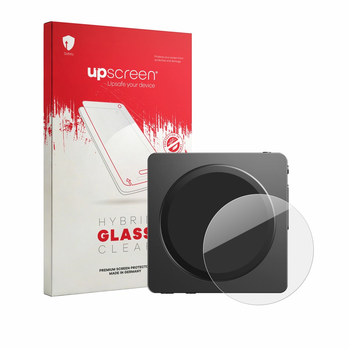 upscreen - Screenprotector voor FiiO SnowSky Disc - Folie Beschermfolie Beschermglas transparant