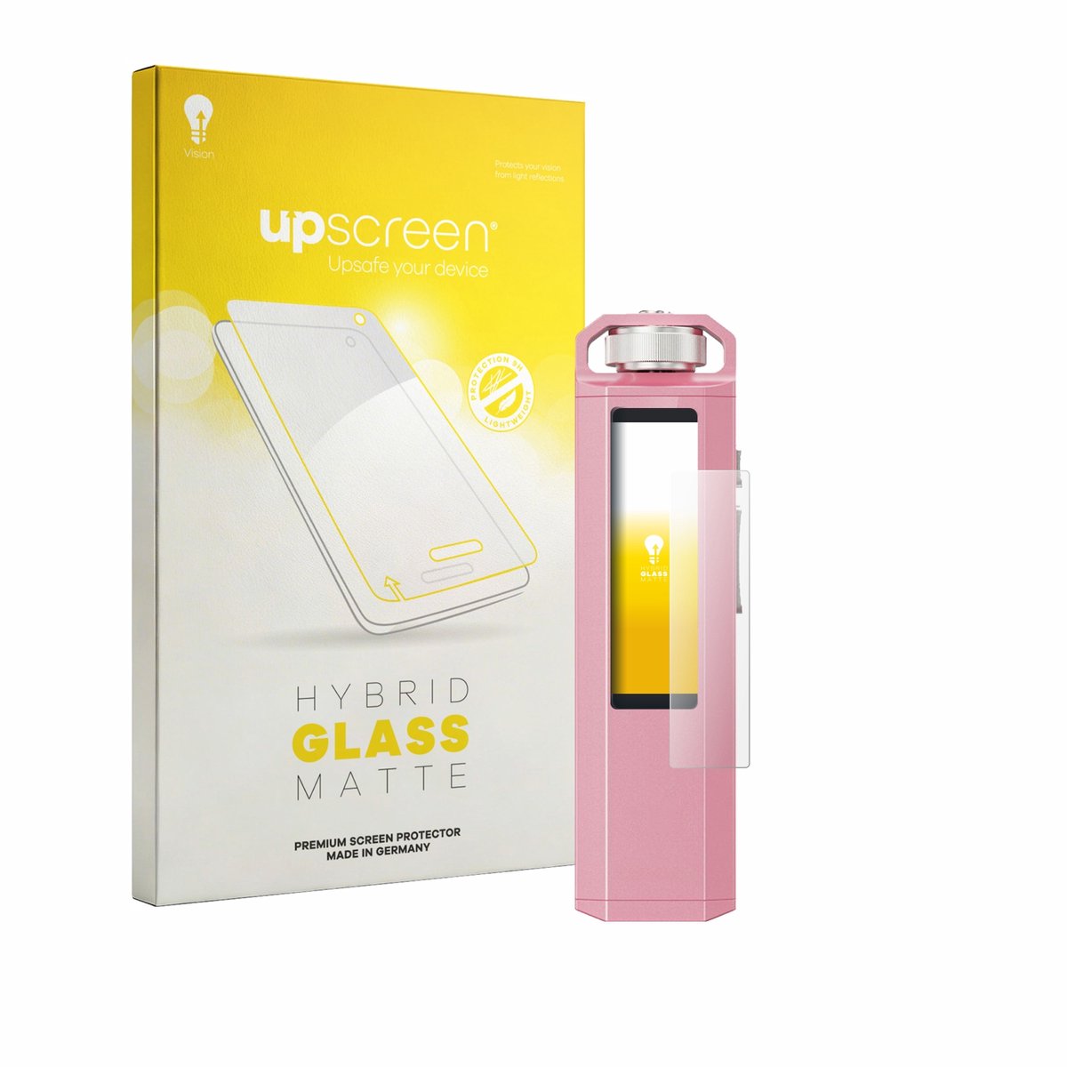 upscreen - Screenprotector voor FiiO SnowSky Echo Nano - Folie Beschermfolie Beschermglas matte