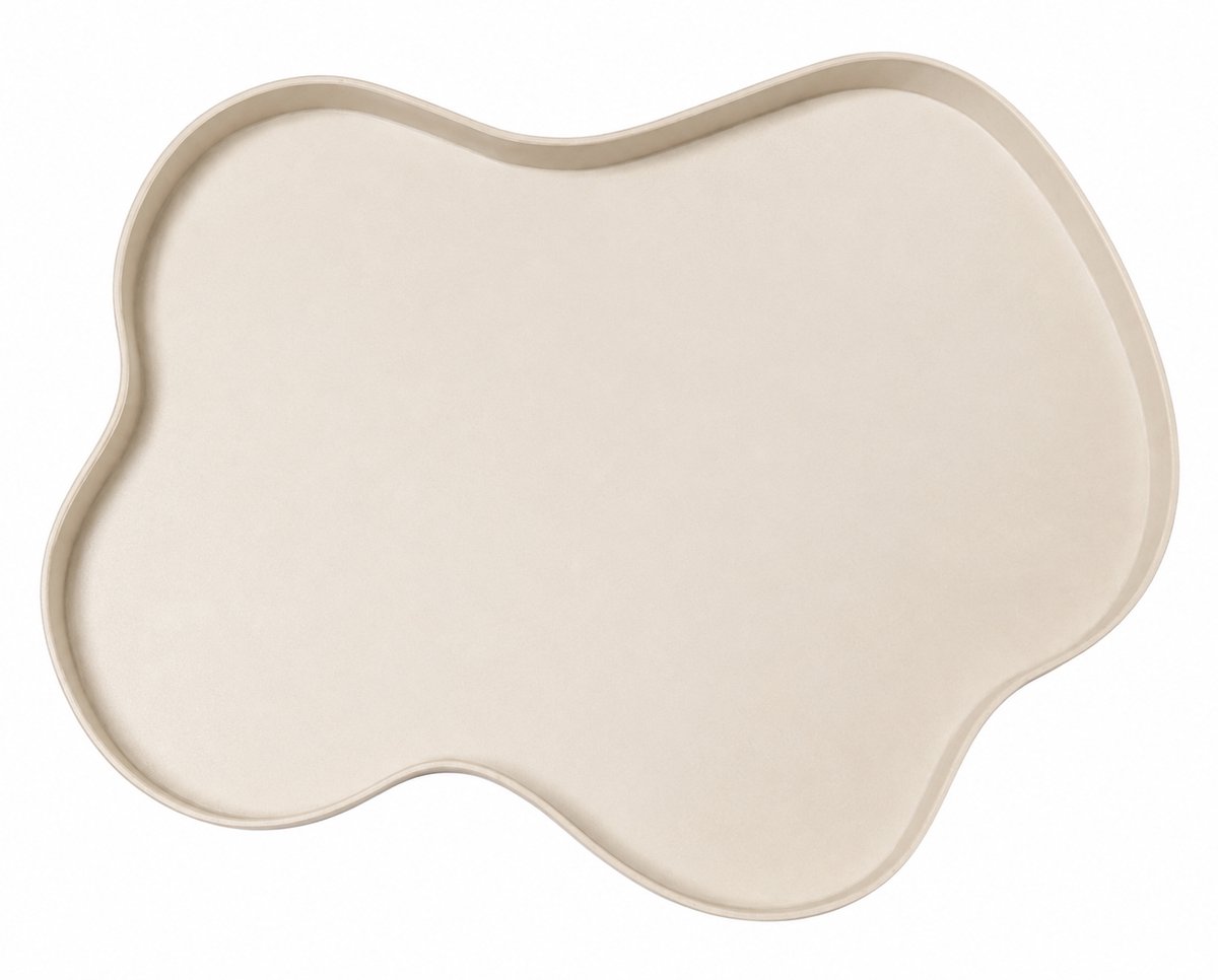 Vase The World Dienblad Santos M Ivory - Organisch Dienblad - Decoratieschaal - 50 x 40 x 2 cm