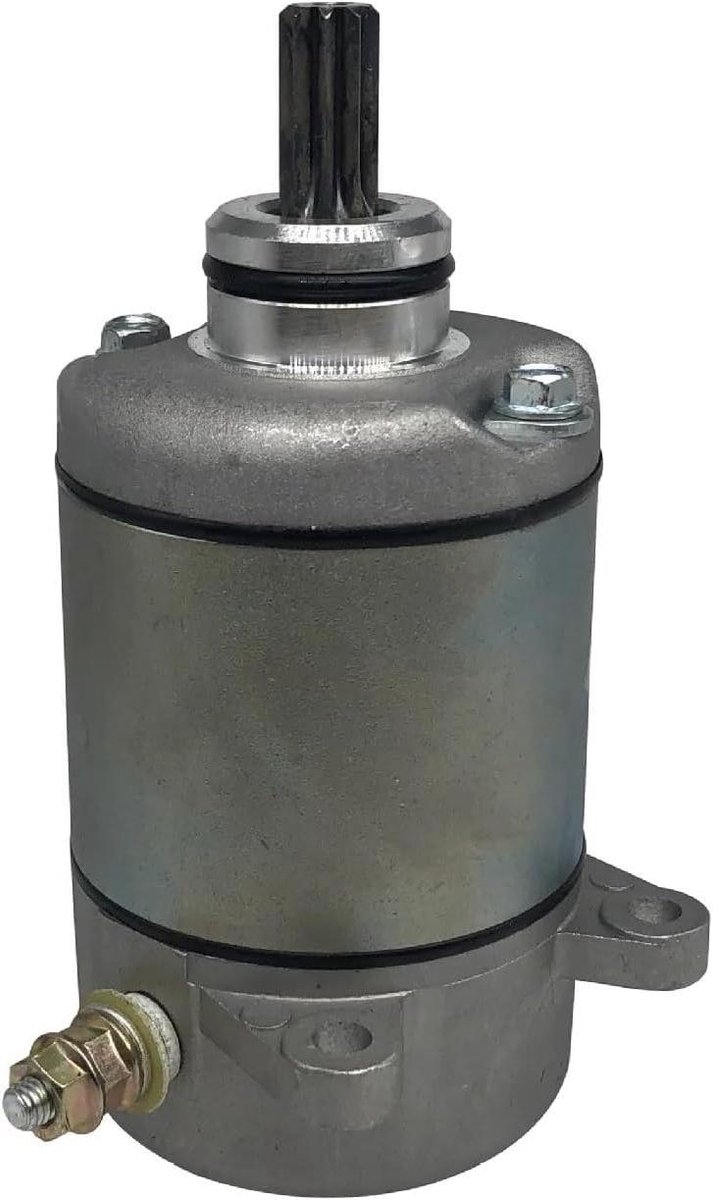 Startmotor Motorfiets - Elektrische Startmotor ATV - Motor Starten - Hoge Betrouwbaarheid - 9 Tanden - Zwart