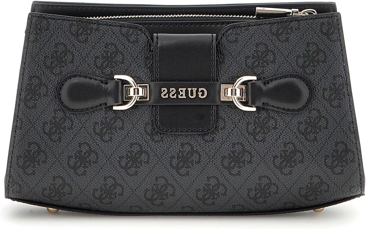 Nolana Dames Crossbody - Schoudertas - Dagelijks Gebruik - Top Rits Sluiting - 50 x 30 x 10 cm - Zwart