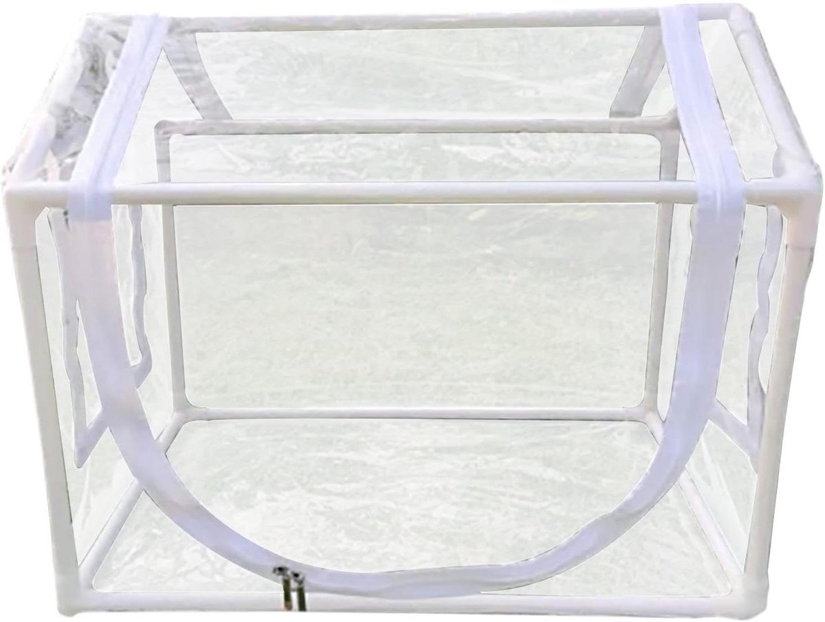 Draagbare Broeikas - Mini Kas - Planten Kweken - Transparante PVC - 60 x 40 x 50 cm - Transparant