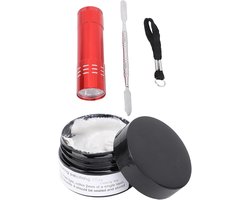 Lichtuithardende Putty 50G Kit - Snelle Solidificatie Reparatievuller met Lichtschraper voor 3D-printen, Ambachten en Nagels