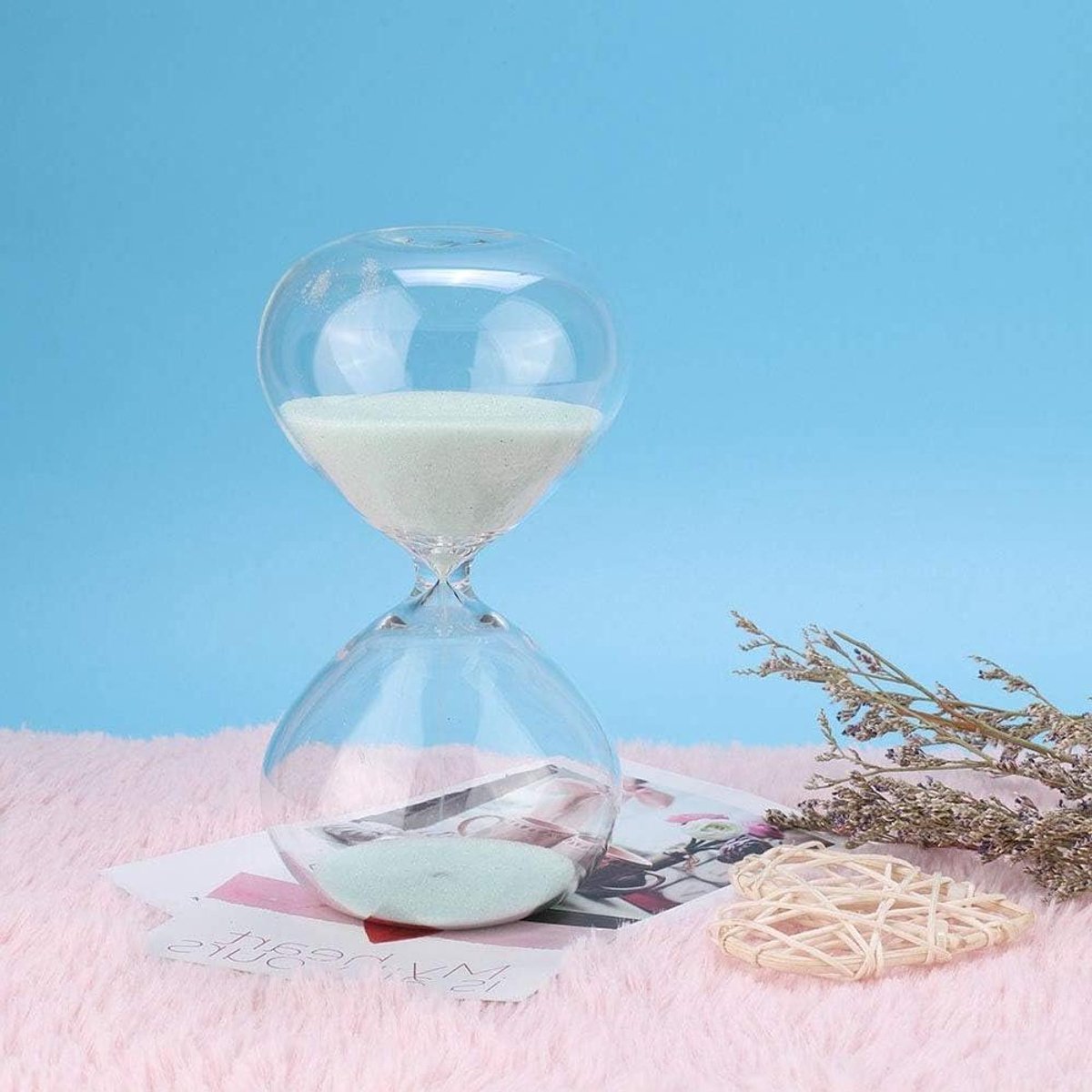 Zandloper Cilinder - Zandglas Timer - Keuken Timer - Cilindrische Vorm - 145 cm - Niet gespecificeerd