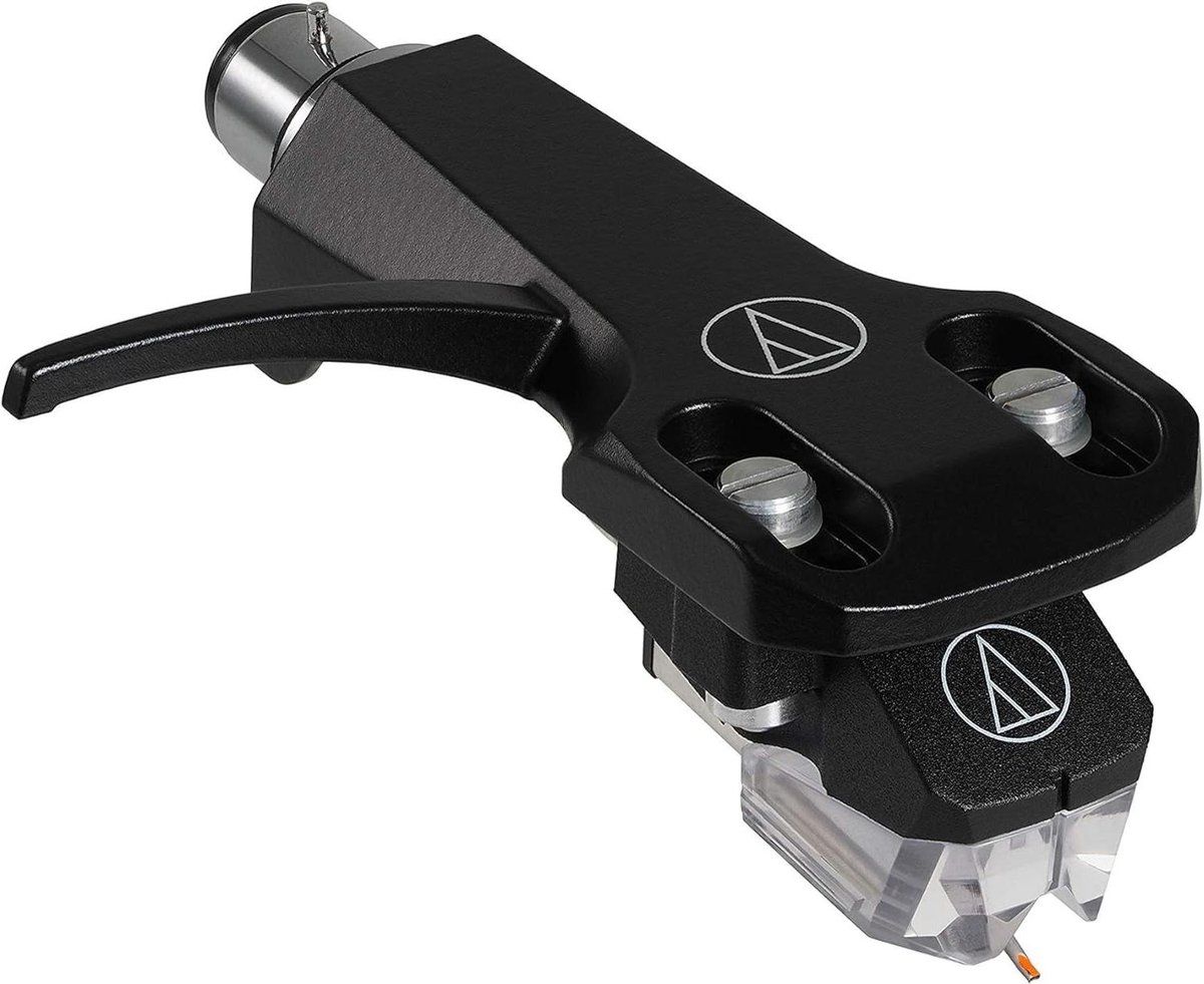 DJ Cartridge met Headshell - Element met Naald - Muziek Draaien - VM Dubbele Magneet - 2.5 Ons - Zwart