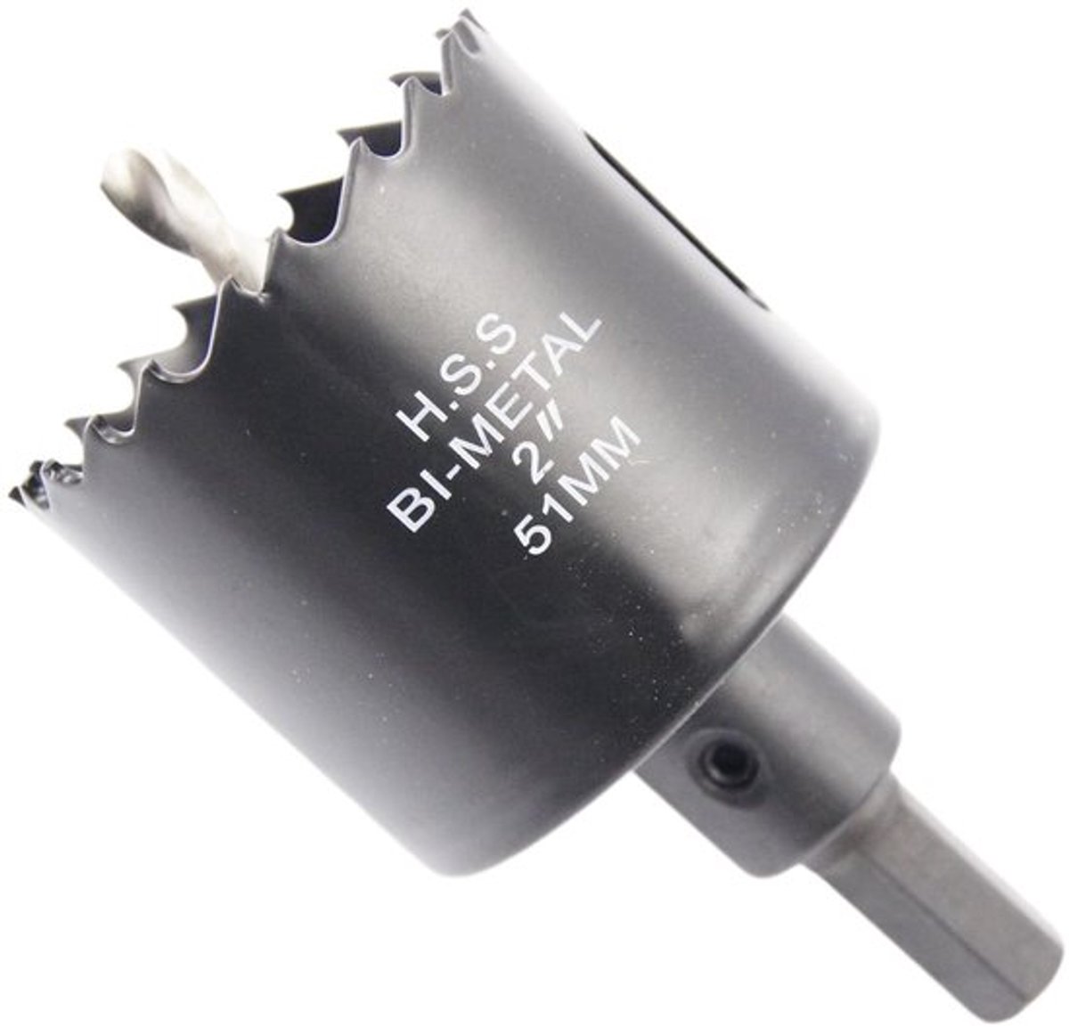 Crown Saw - Bi-Metal Hole Cutter - Robuust en herbruikbaar - 51 mm - Geschikt voor hout en kunststof - Circular Saw Head