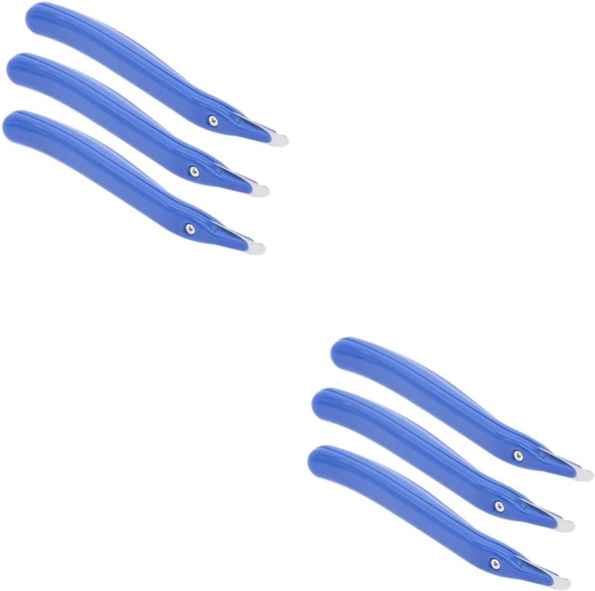 Nietjesverwijderaar Set - Ontnieter Gereedschap - Nietjes Verwijderen - Arbeidsbesparend Ontwerp - 15.5 cm - Blauw
