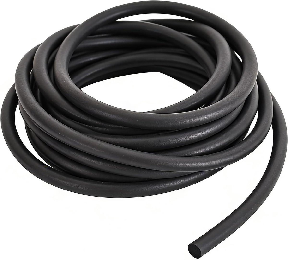 EPDM voegenlijn - Rond snoer - Voegen afdichten - Zelfklevend - 8 mm diameter - Zwart