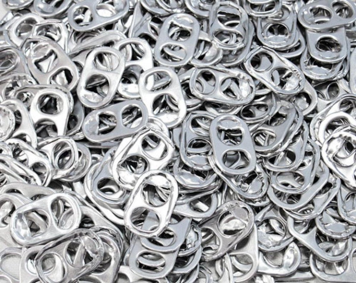 Aluminium Soda Tabs - Bier Tabs - Ambachtelijk Gebruik - Herbruikbaar Materiaal - 1000 Stuks - Zilver