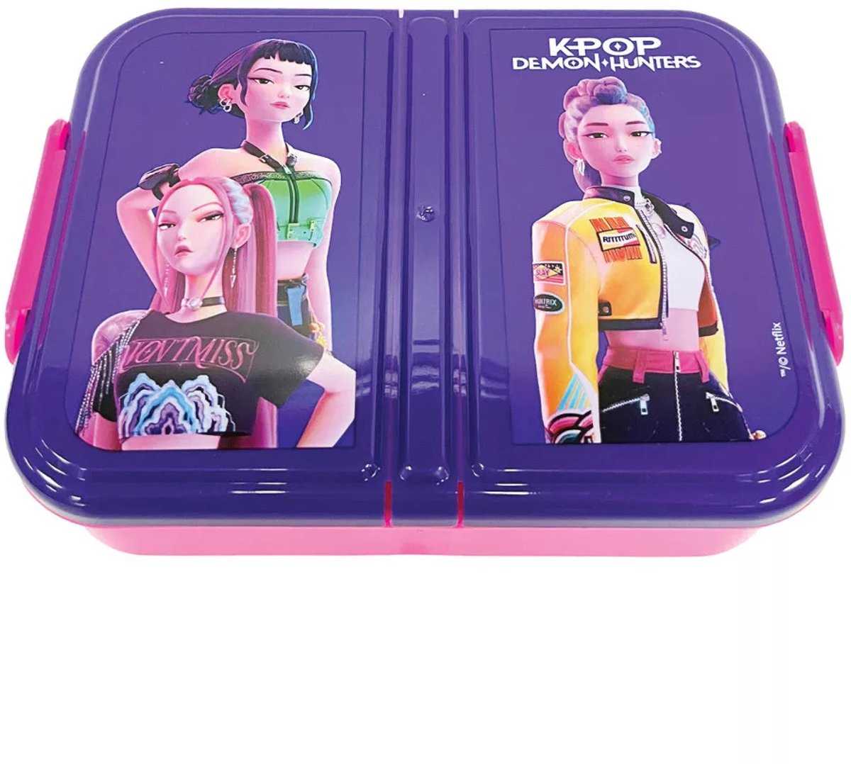 K-pop Demon Hunters - Broodtrommel - Lunchbox - 18 x 14 x 6 cm