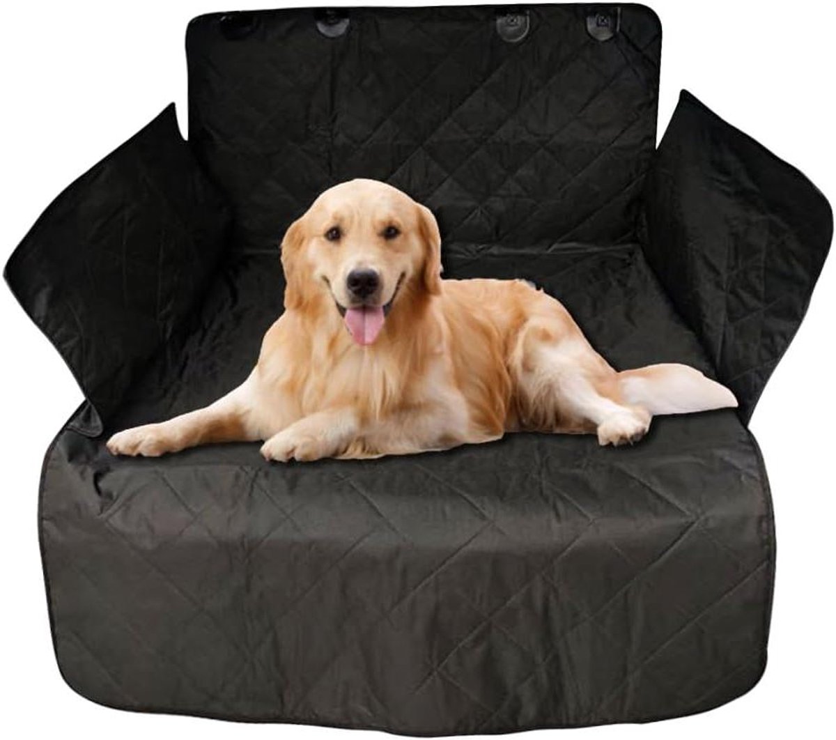 Honden Autostoelhoes - Huisdier Bankbeschermer - Auto Beschermen - Innovatief Antislip Ontwerp - 1 Kilogram - Zwart