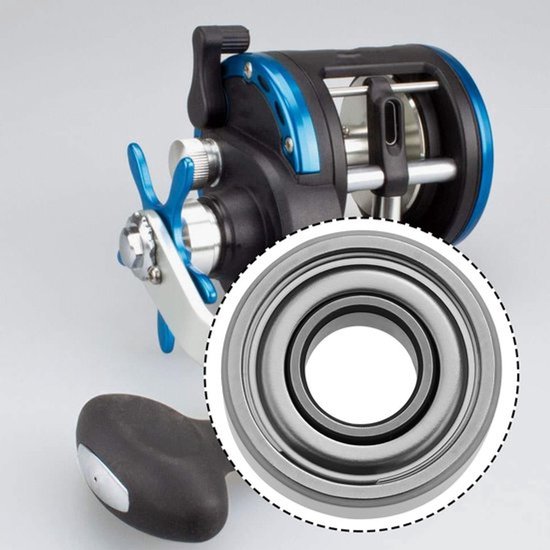 Vissen Reel Lager - Roestvrij Staal - SMR104ZZ - 4x10x4mm - Compatibel met ABU 5500/6500 - Duurzaam - Corrosiebestendig - Rollager — afbeelding 2