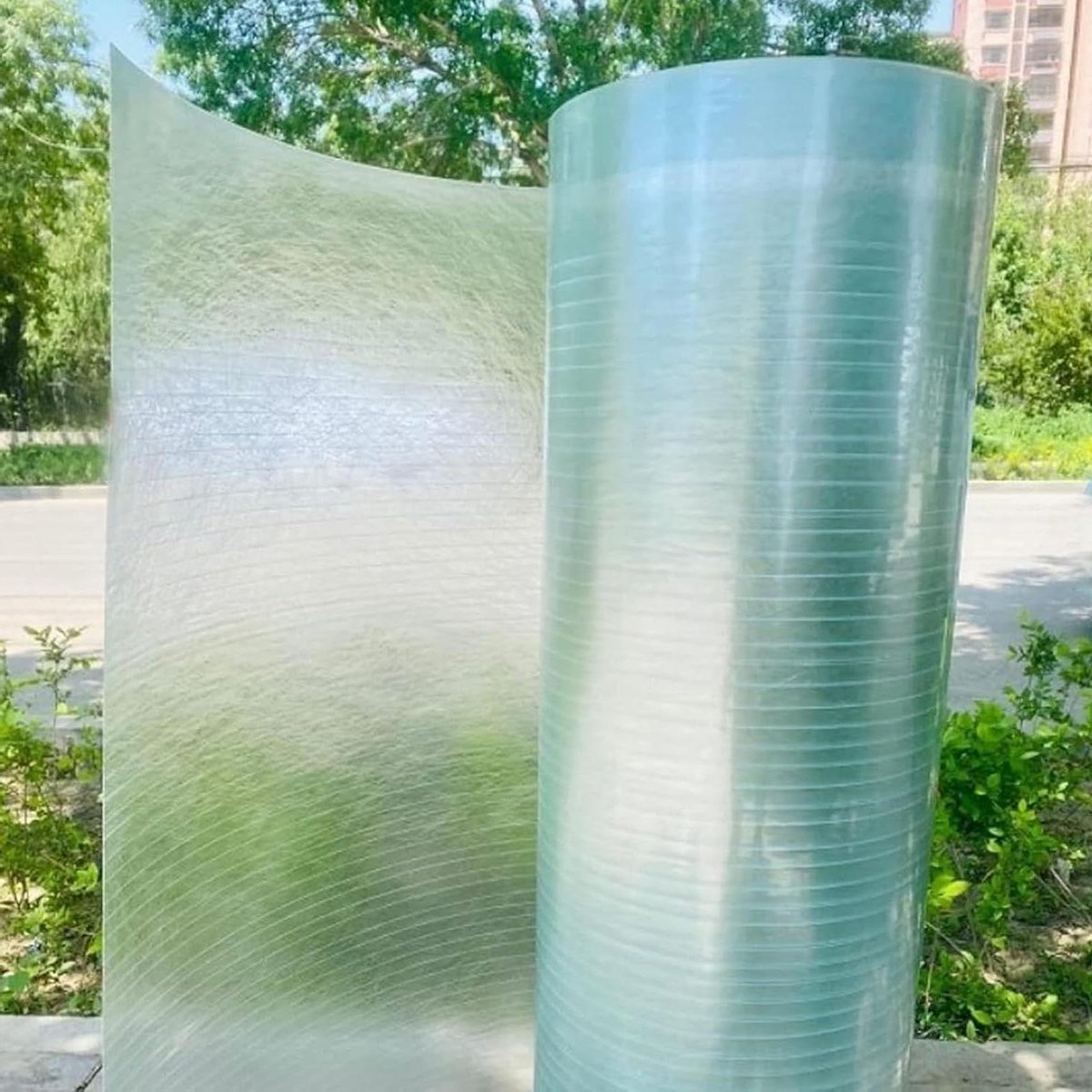 Polycarbonaat Dakplaat - Transparante Plaat - Kas Bekleden - Versterkte Buitenplaat - 08 mm - Transparant