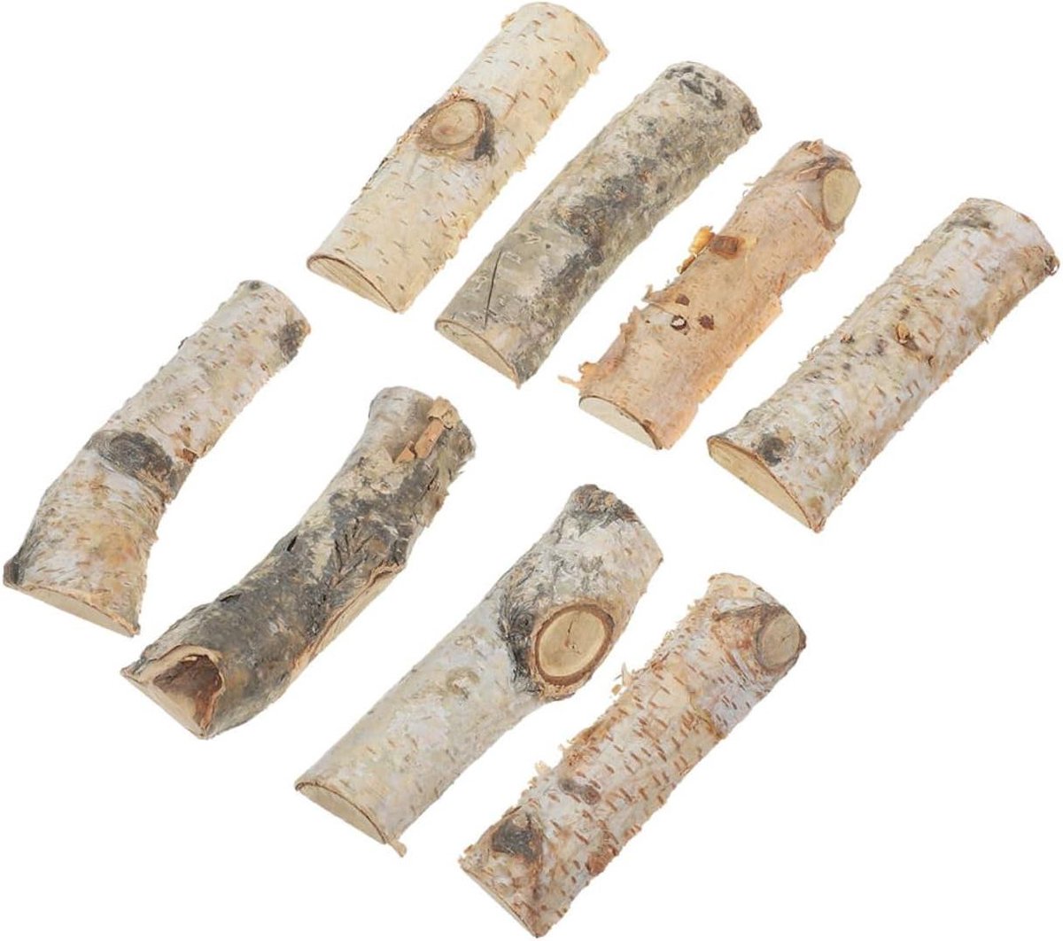 Aquarium Hout Decoratie - Houten Ornamenten - Aquarium Aankleden - Natuurlijke Houtsoort - 12 cm - Bruin