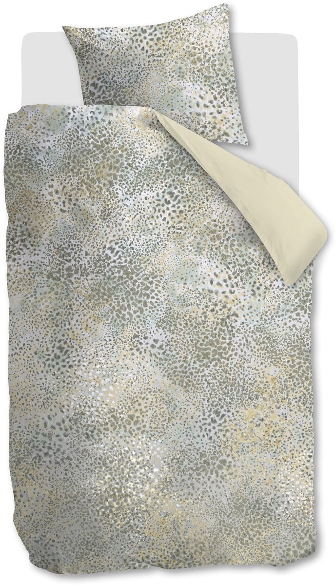 Beddinghouse Sia dekbedovertrek - Lits-Jumeaux XL - 260 x 200/220 cm - Groen van Beddinghouse — afbeelding 5