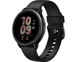 Sytifro DR09 Smartwatch Dames - Slimme Horloge Dames met Bluetooth Bellen - 1.27" AMOLED Touchscreen - 100+ Sportmodi - Hartslag-, Zuurstof- & Slaapmonitor - 5-7 Dagen Batterij - Sporthorloge voor Dames en Heren - Zwart