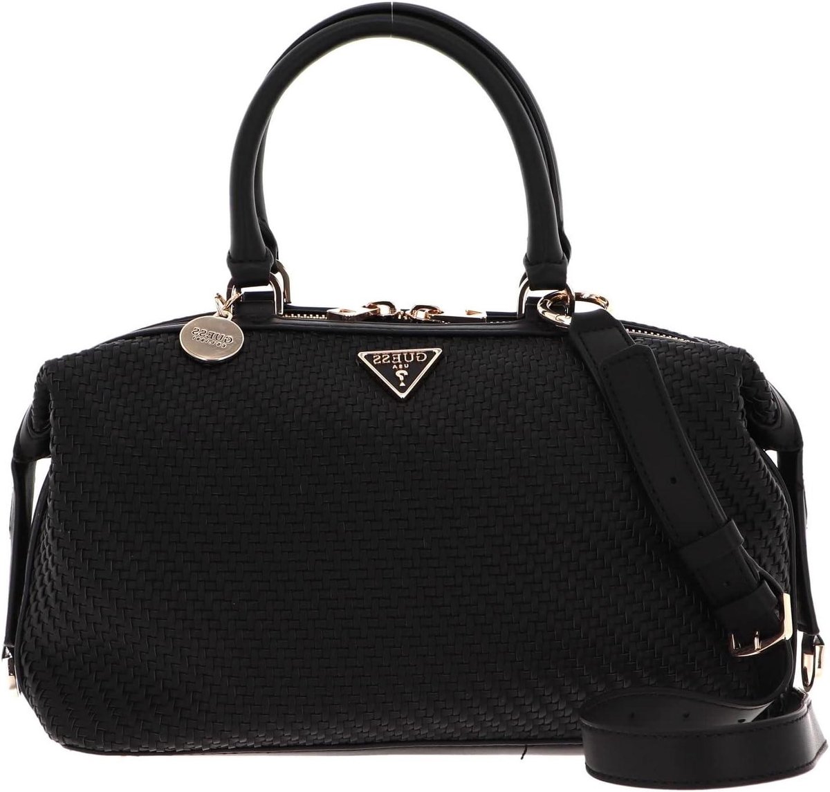 Schoudertas Dames - Handtas - Dagelijks Gebruik - Verstelbare Band - 34 x 22.5 cm - Zwart