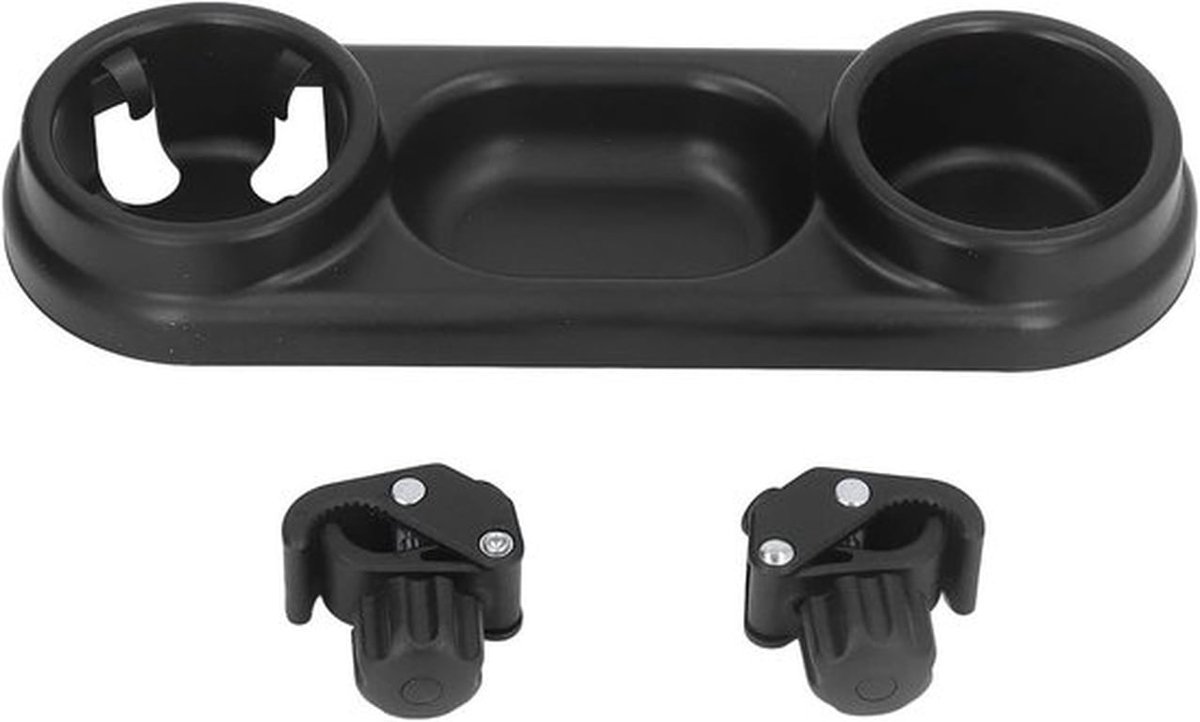 Snacktray voor kinderwagens - Geschikt voor de meeste modellen - Opbergruimte voor snacks en drinken