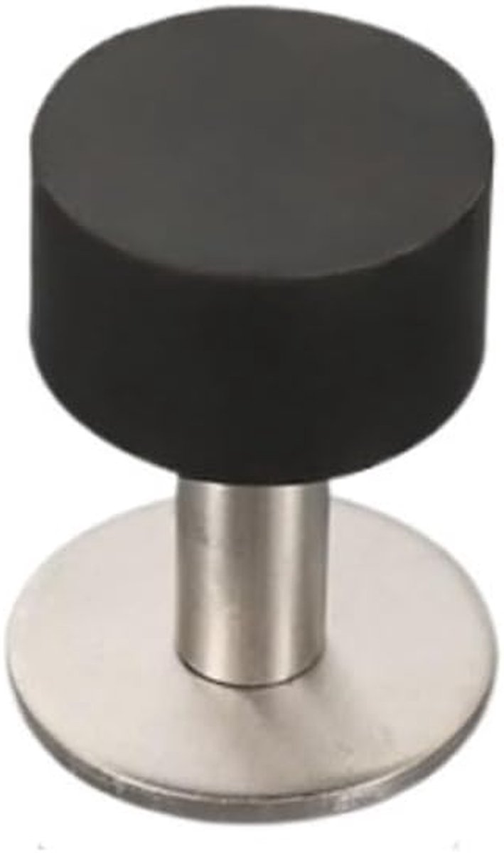 Deurstopper - Deurhouder - Muren Beschermen - Roestvrijstaal - 60mm - One Color
