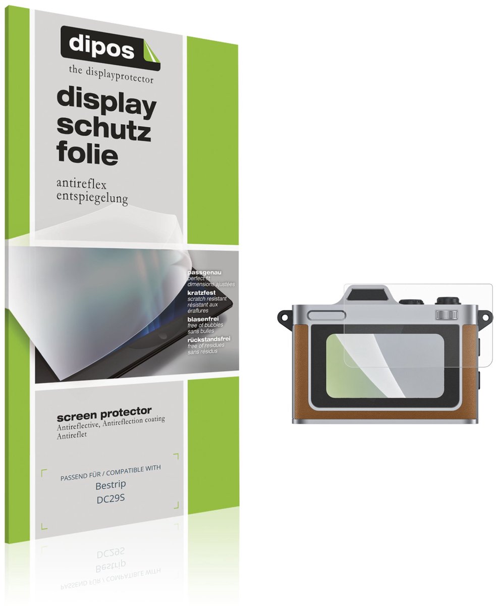 dipos – 4x Matte Beschermfolie geschikt voor Bestrip DC29S | Krasbestendige & antireflecterende Screenprotector Ultra-Thin