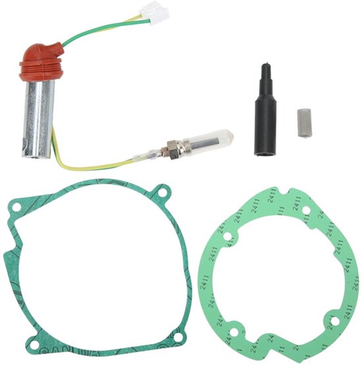 Reparatiekit - Gloedplug Vervanging - 12V 5 kW - Webasto/Eberspacher - Koper/Rubber - Compact en Lichtgewicht - Gloeikaars