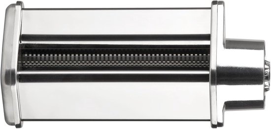Pastaroller - Pastamachine Fettuccine - Verse Pasta Maken - Handmatige Bediening - 14 cm - Zilverkleurig — afbeelding 4