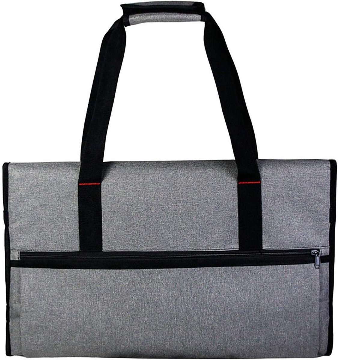 Monitor Draagtas - Monitorhoes Beschermhoes - Monitor Transport - Stof- en Schokbestendig - 72 x 54 cm - Grijs