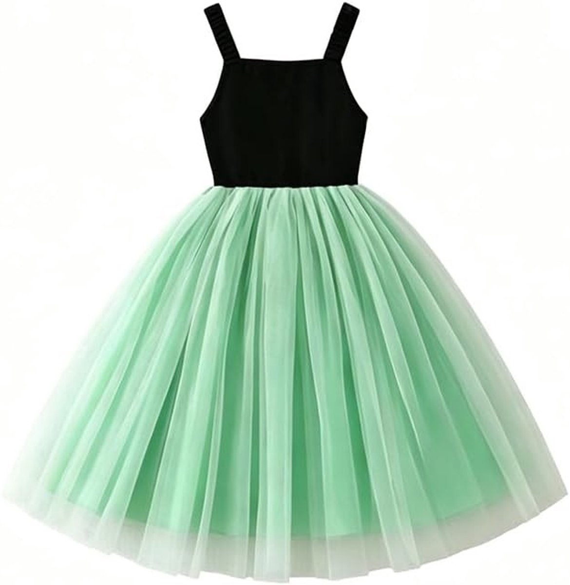 Prinsessen kostuum voor meisjes met toverstaf en kroon, feestoutfit voor verjaardagen, Halloween en cosplay evenementen