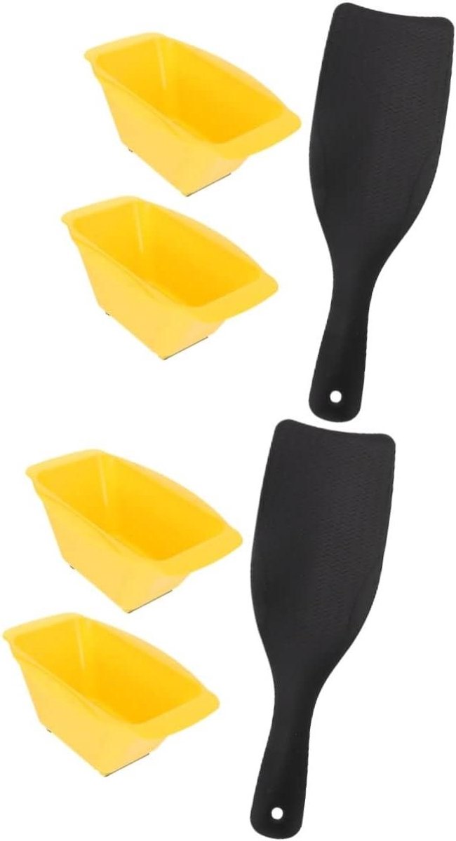 Haarkleur Set - Verf Meng Set - Haar Verven - Met Mengkommen - 30 cm - Geel